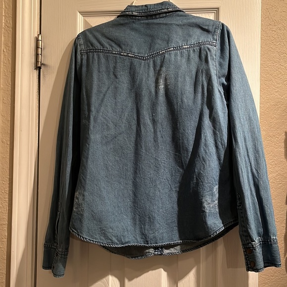 Jean Button Down - Picture 2 of 4